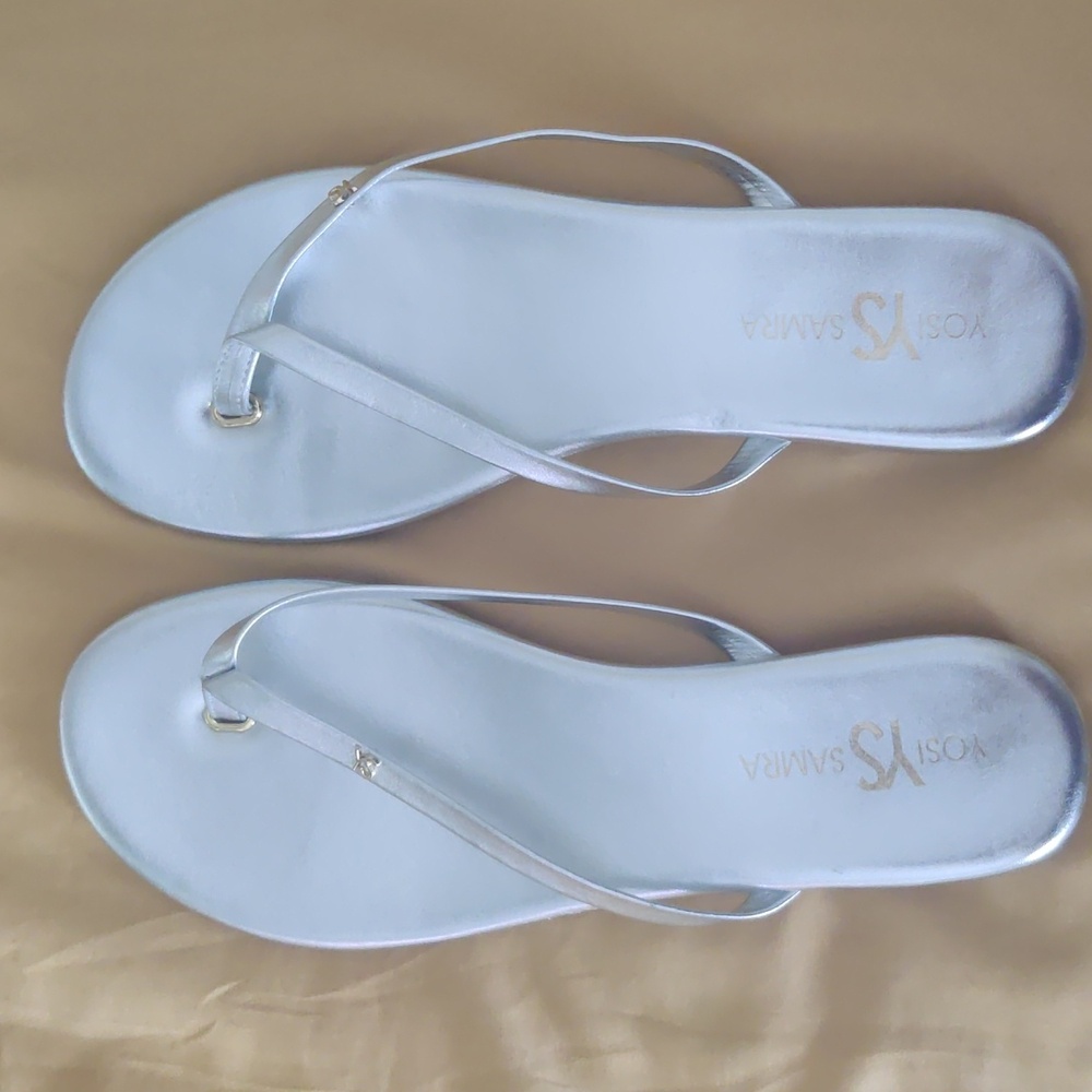 YOSI SAMRA RIVINGTON Size 10, Silver